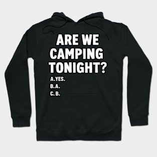 Funny Camp Camper Nature Lover Camping Lovers Hoodie